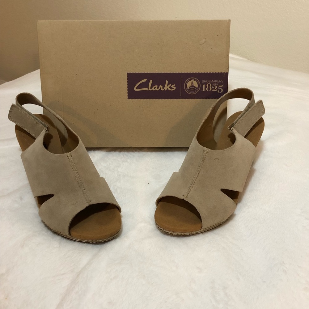 Clark’s Cork Wedges